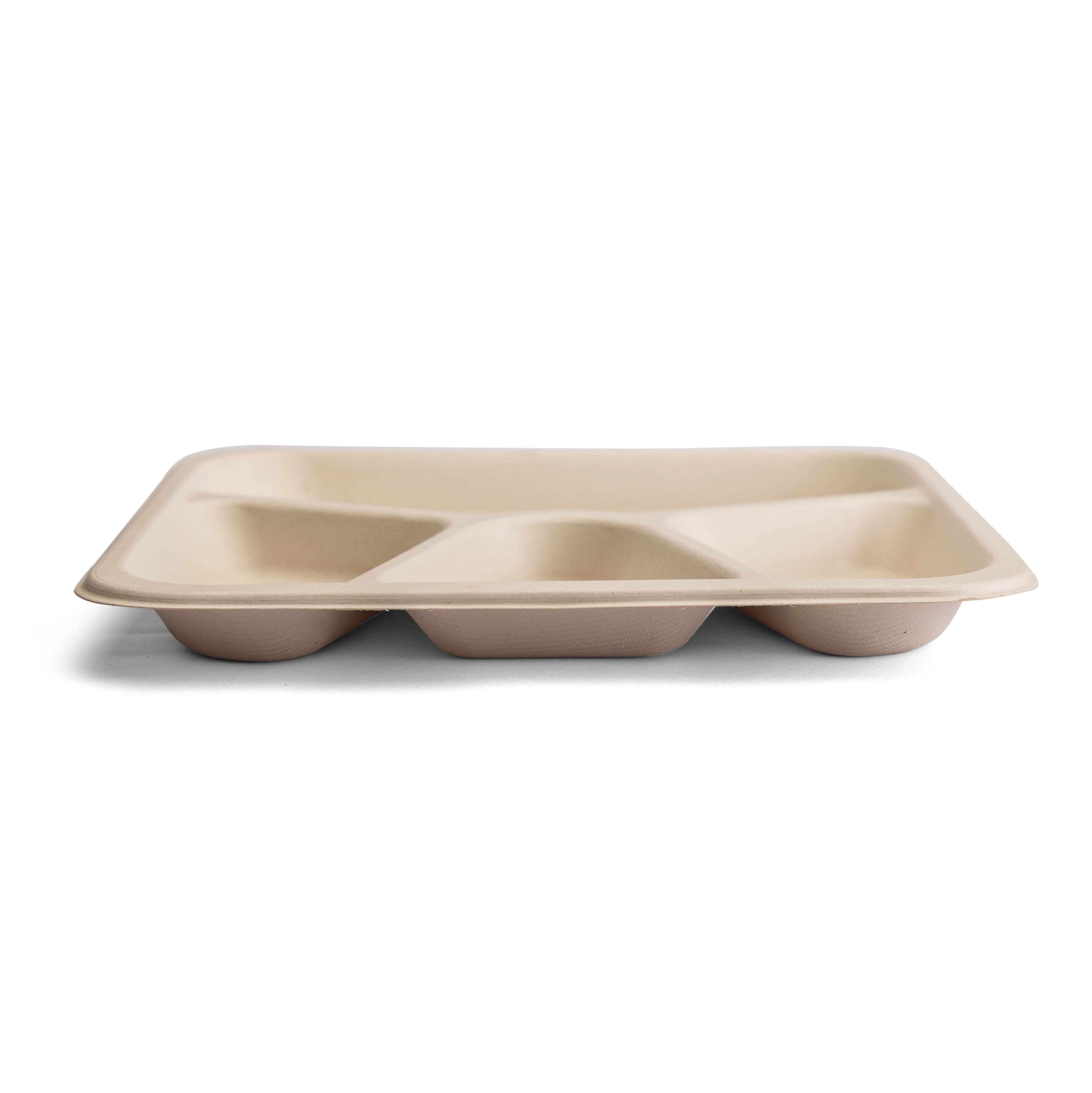 4-Compartment Tray