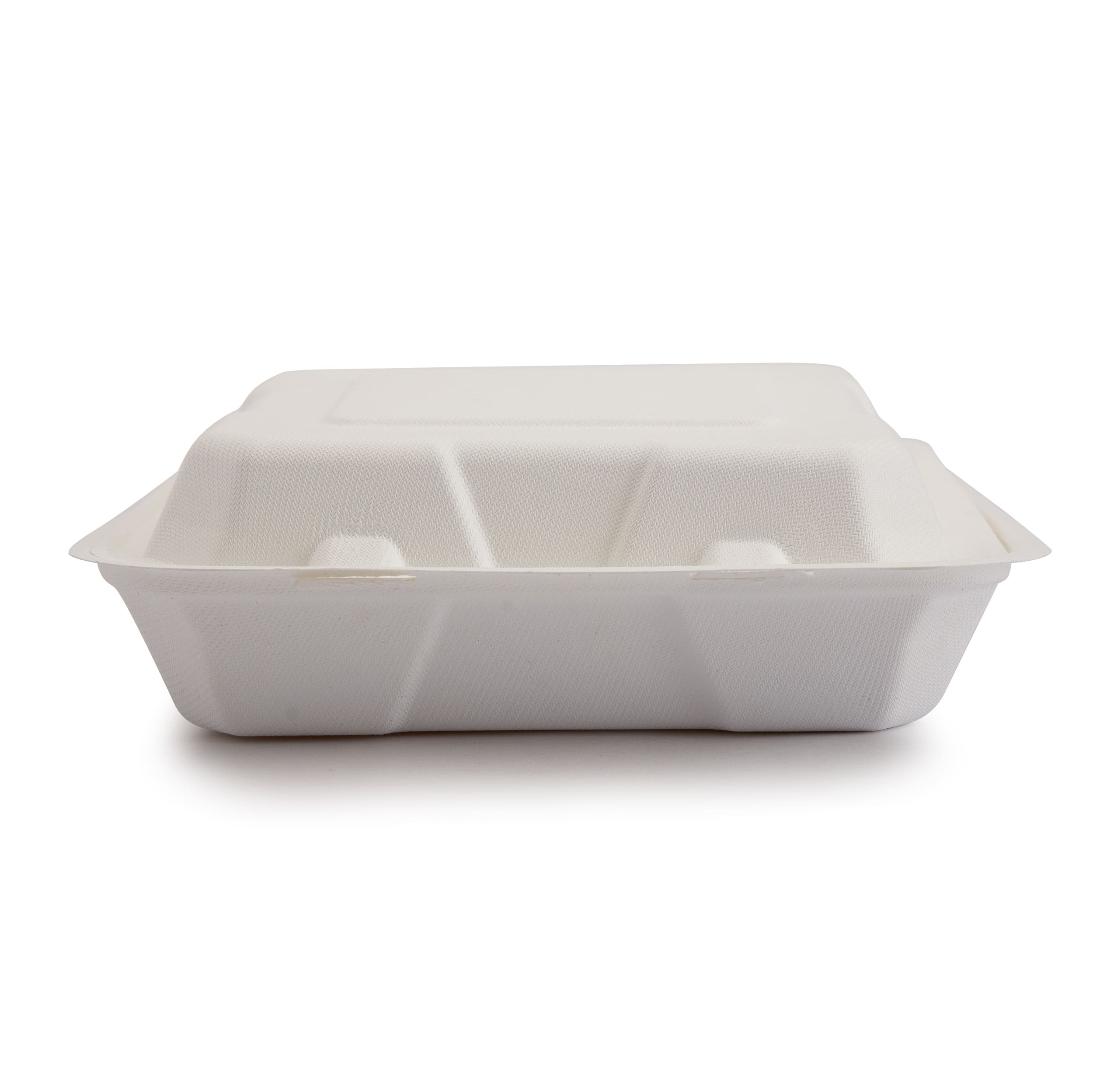 Clamshell Box 8x8 inches 3-Compartment