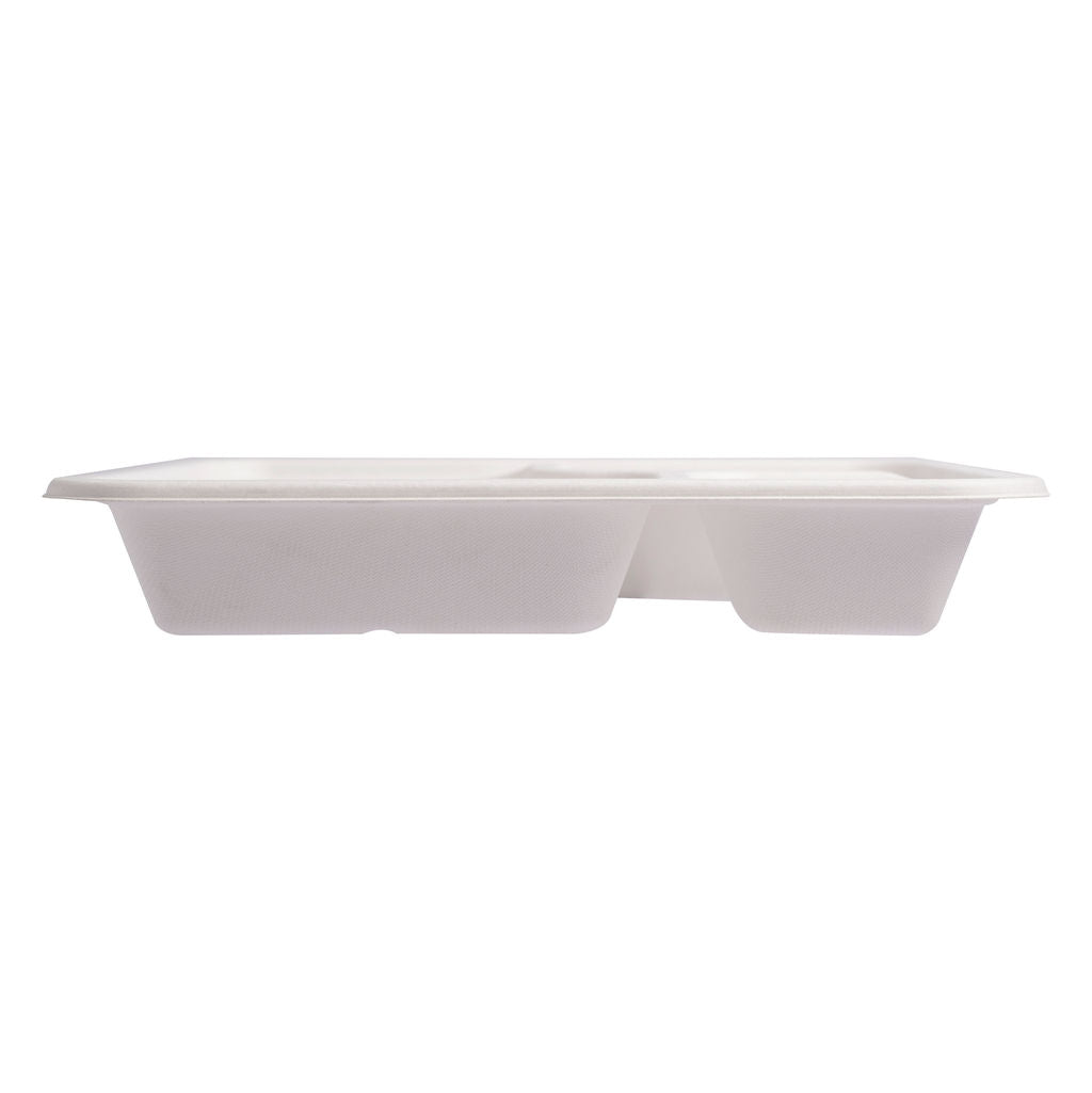 3-Compartment Tray with Lid