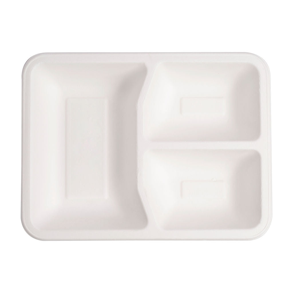 3-Compartment Tray