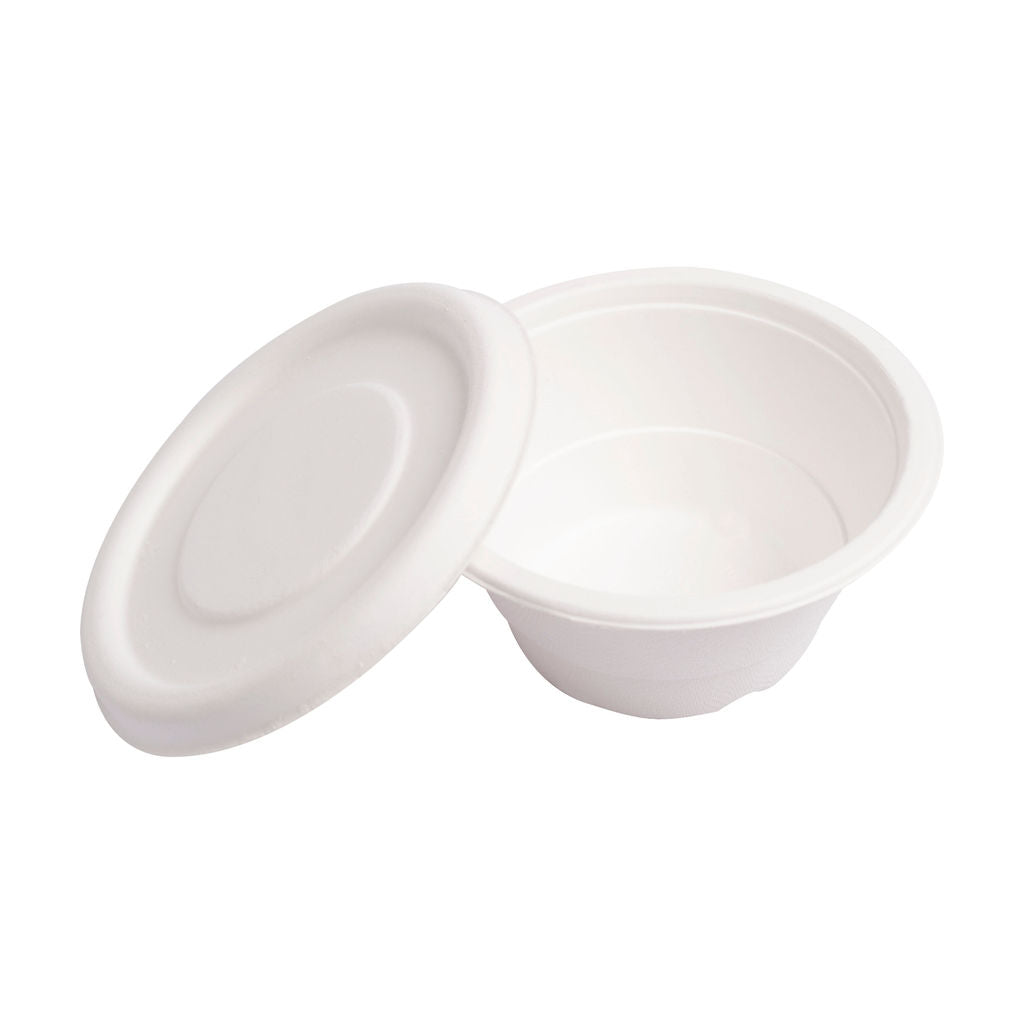 Round Bowl 340 ml with Lid