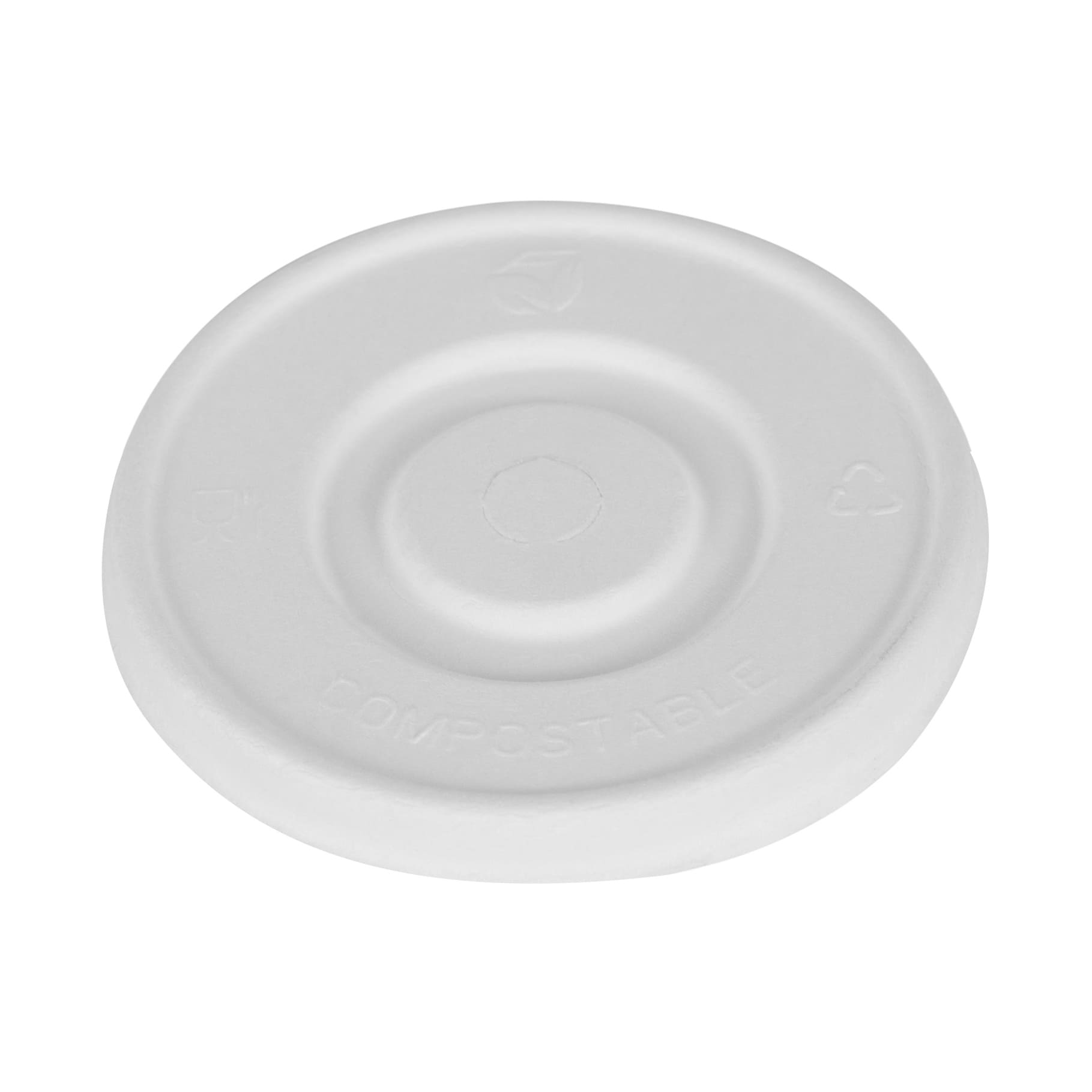 Cup Lid 80 mm Straw Flap