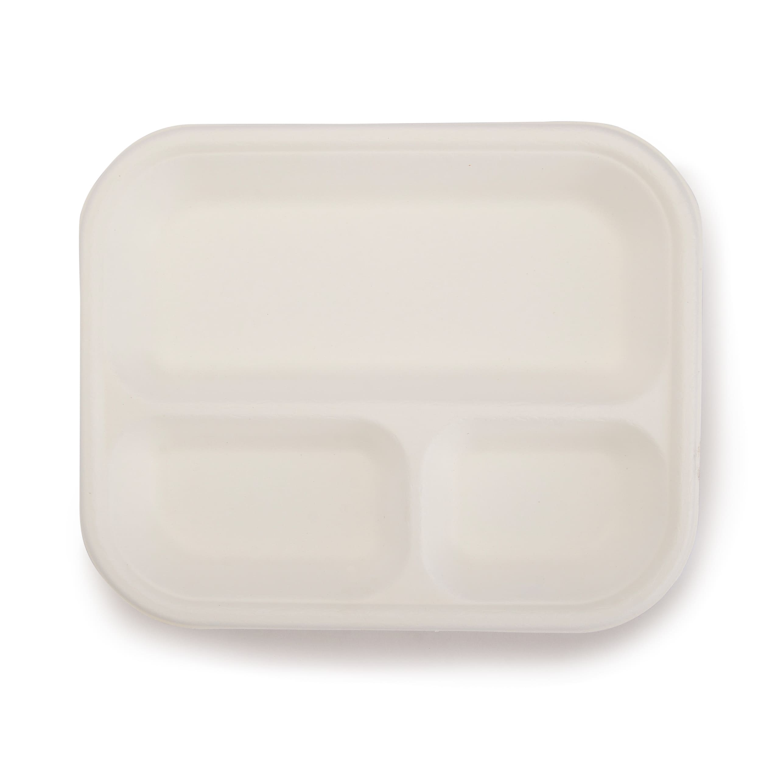 Snack Plate 3-Compartment
